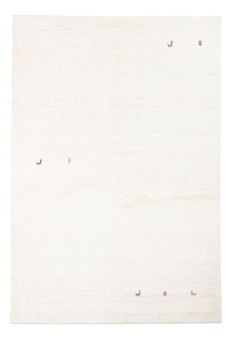 Tapete Gabbeh - Persa - 205 x 150 cm - creme