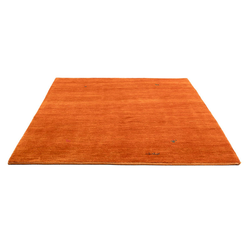 Tapete Gabbeh - Persa - 195 x 156 cm - laranja