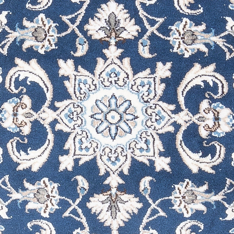 Tapete Persa - Nain - 137 x 70 cm - azul