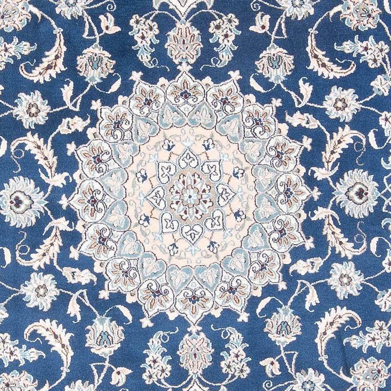 Tapete Persa - Nain - 302 x 195 cm - azul