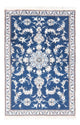 Tapete Persa - Nain - 134 x 83 cm - azul