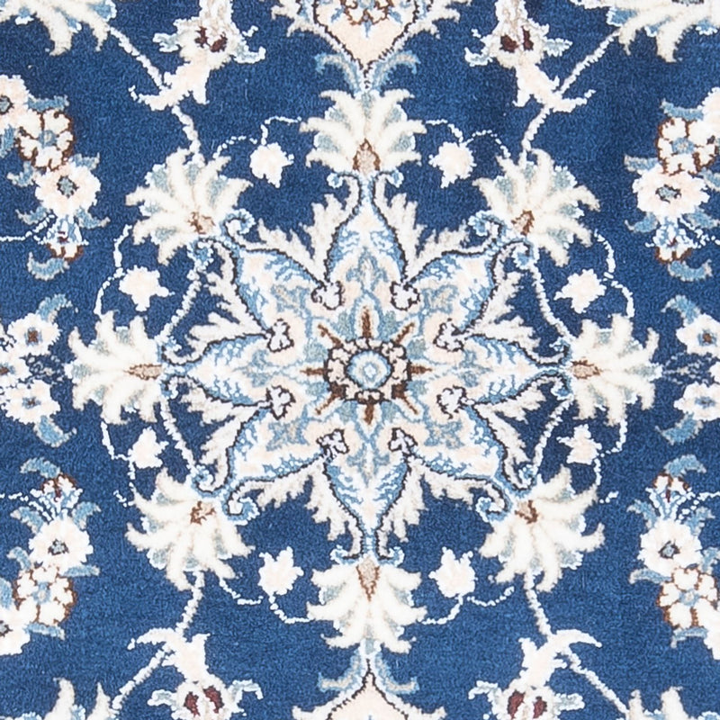 Tapete Persa - Nain - 134 x 83 cm - azul