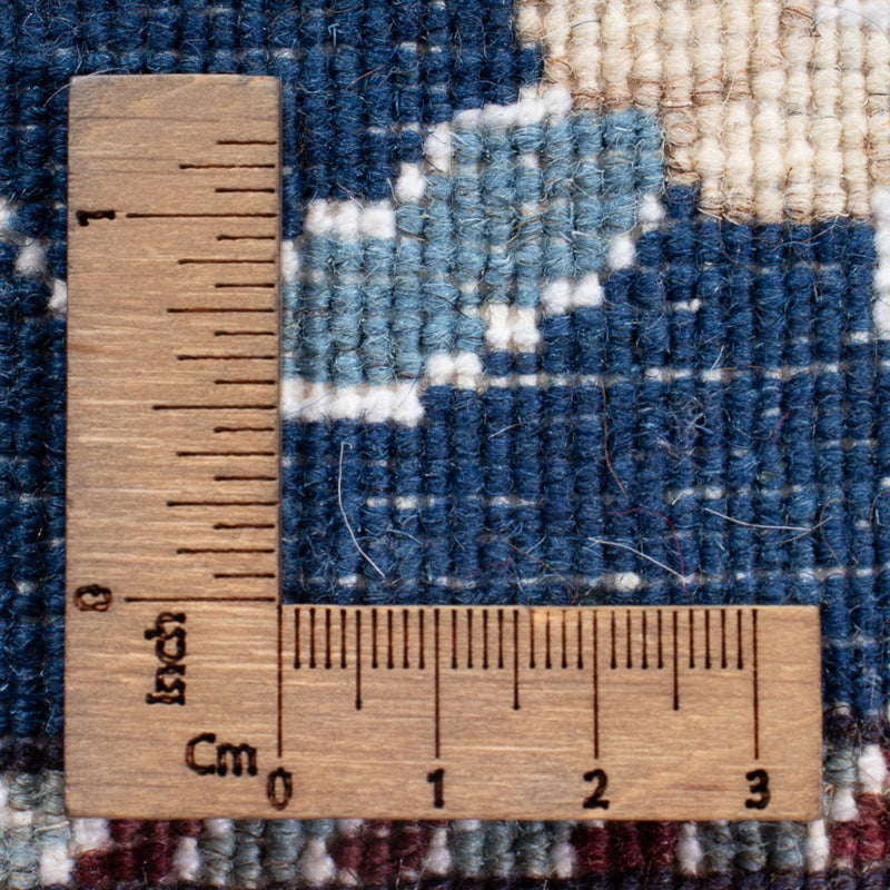 Tapete Persa - Nain - 134 x 83 cm - azul