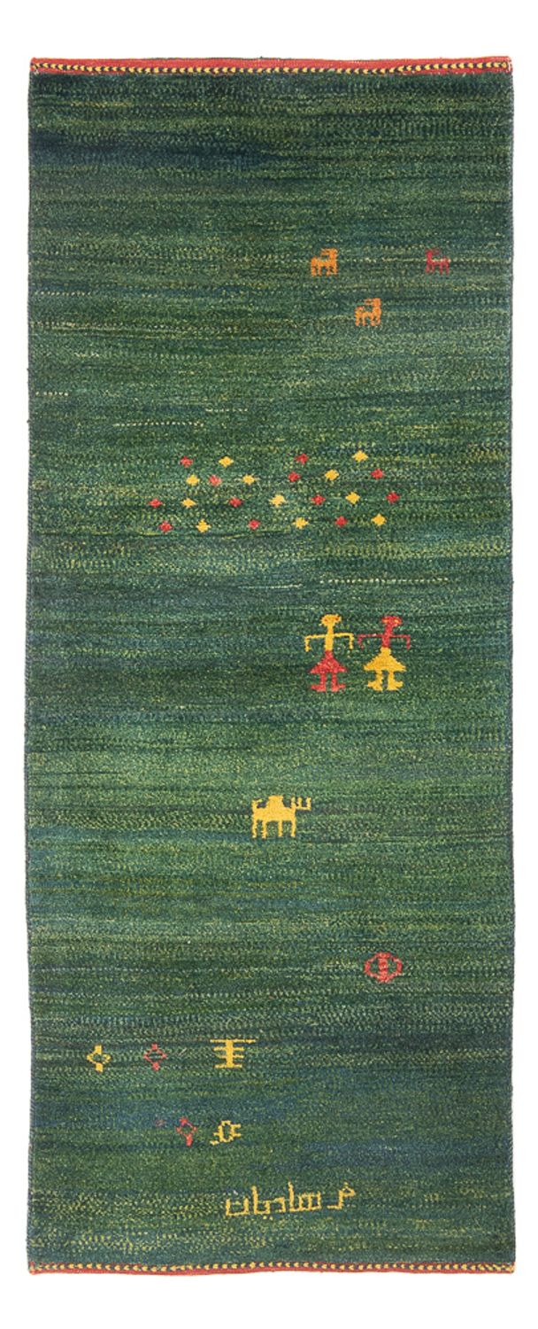 Gabbeh persa Tapete 202x78cm - Perserteppich Wollteppich
