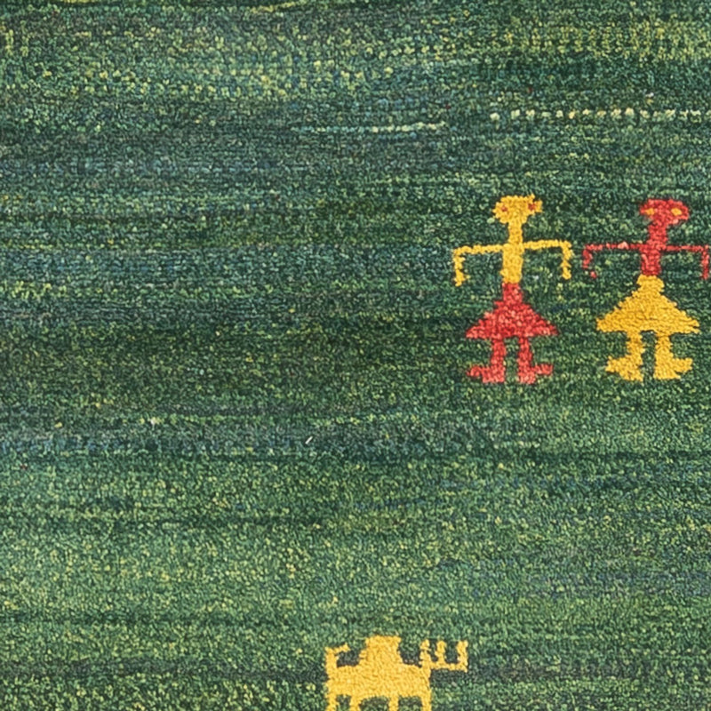 Gabbeh persa Tapete 202x78cm - Perserteppich Wollteppich