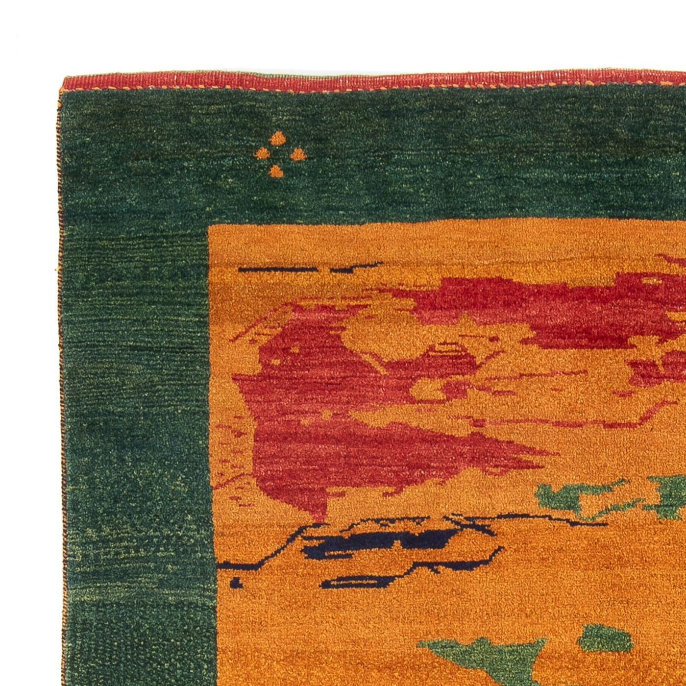Gabbeh persa Tapete 207x163cm - Perserteppich Wollteppich