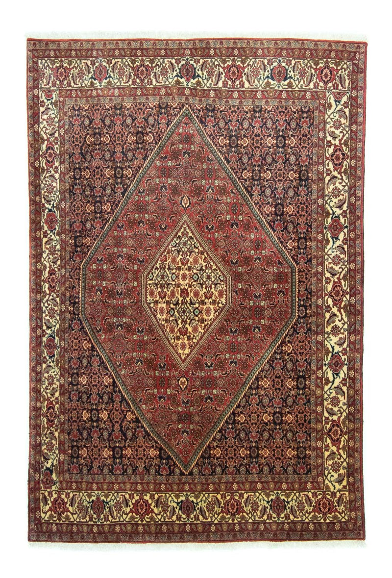 Tapete Persa - Bijar - 257 x 176 cm - azul