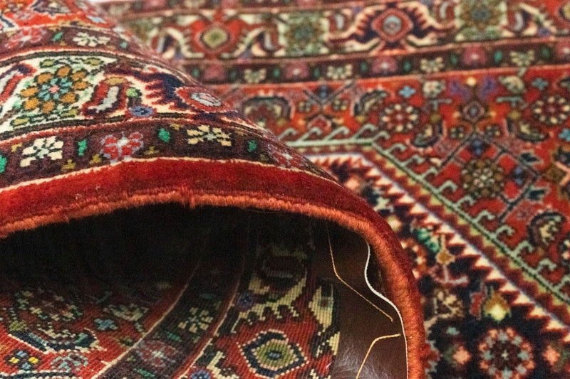 Corredor Tapete Persa - Bijar - 187 x 75 cm - vermelho