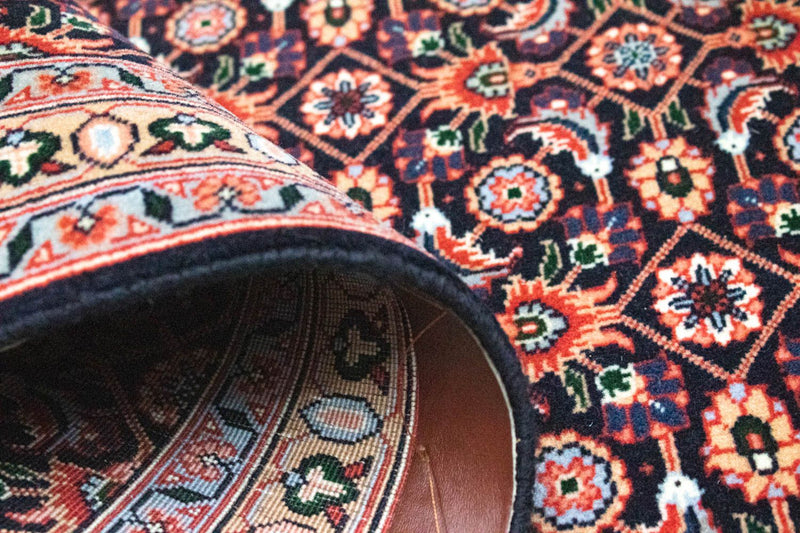 Corredor Tapete Persa - Tabriz - Royal - 297 x 72 cm - azul