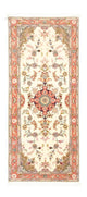 Corredor Tapete Persa - Tabriz - Royal - 199 x 85 cm - bege