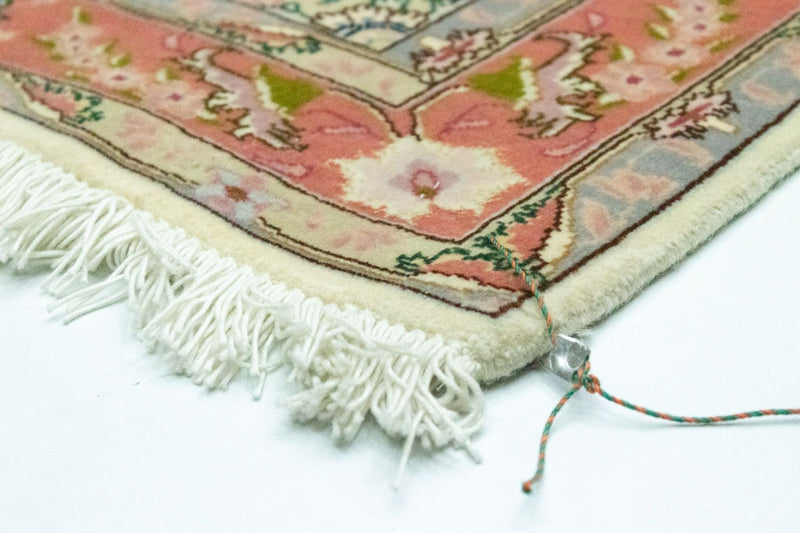 Corredor Tapete Persa - Tabriz - Royal - 199 x 85 cm - bege