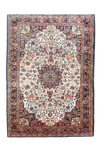 Tapete Persa - Bijar - 202 x 145 cm - bege – product image