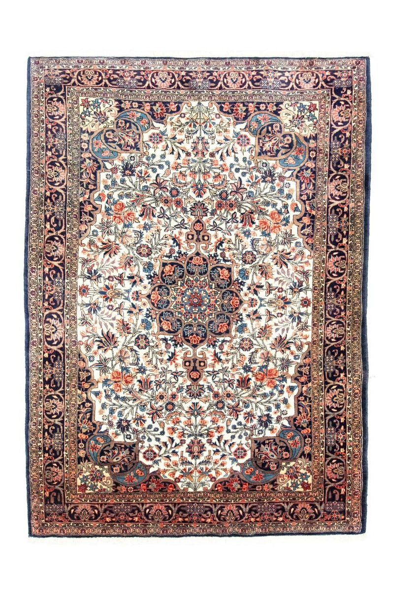 Tapete Persa - Bijar - 202 x 145 cm - bege