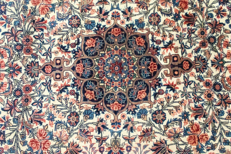 Tapete Persa - Bijar - 202 x 145 cm - bege