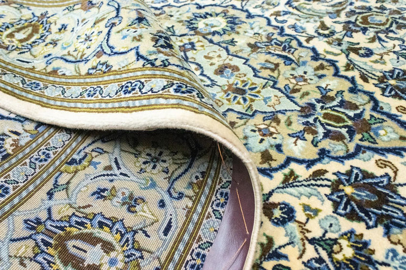 Tapete persa - Keshan - 230 x 137 cm - bege