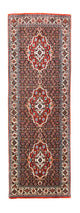 Corredor Tapete Persa - Bijar - 215 x 73 cm - azul
