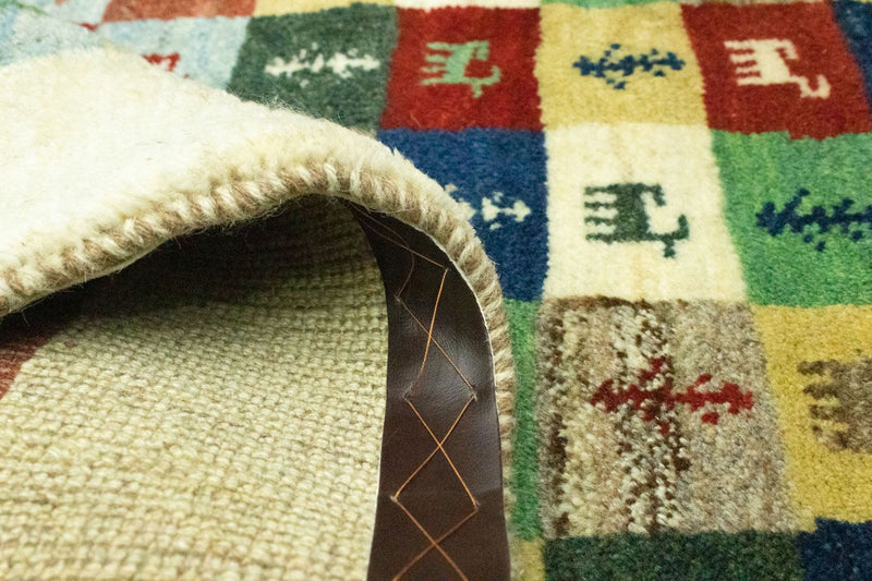 Gabbeh persa Tapete 136x100cm - Perserteppich Wollteppich