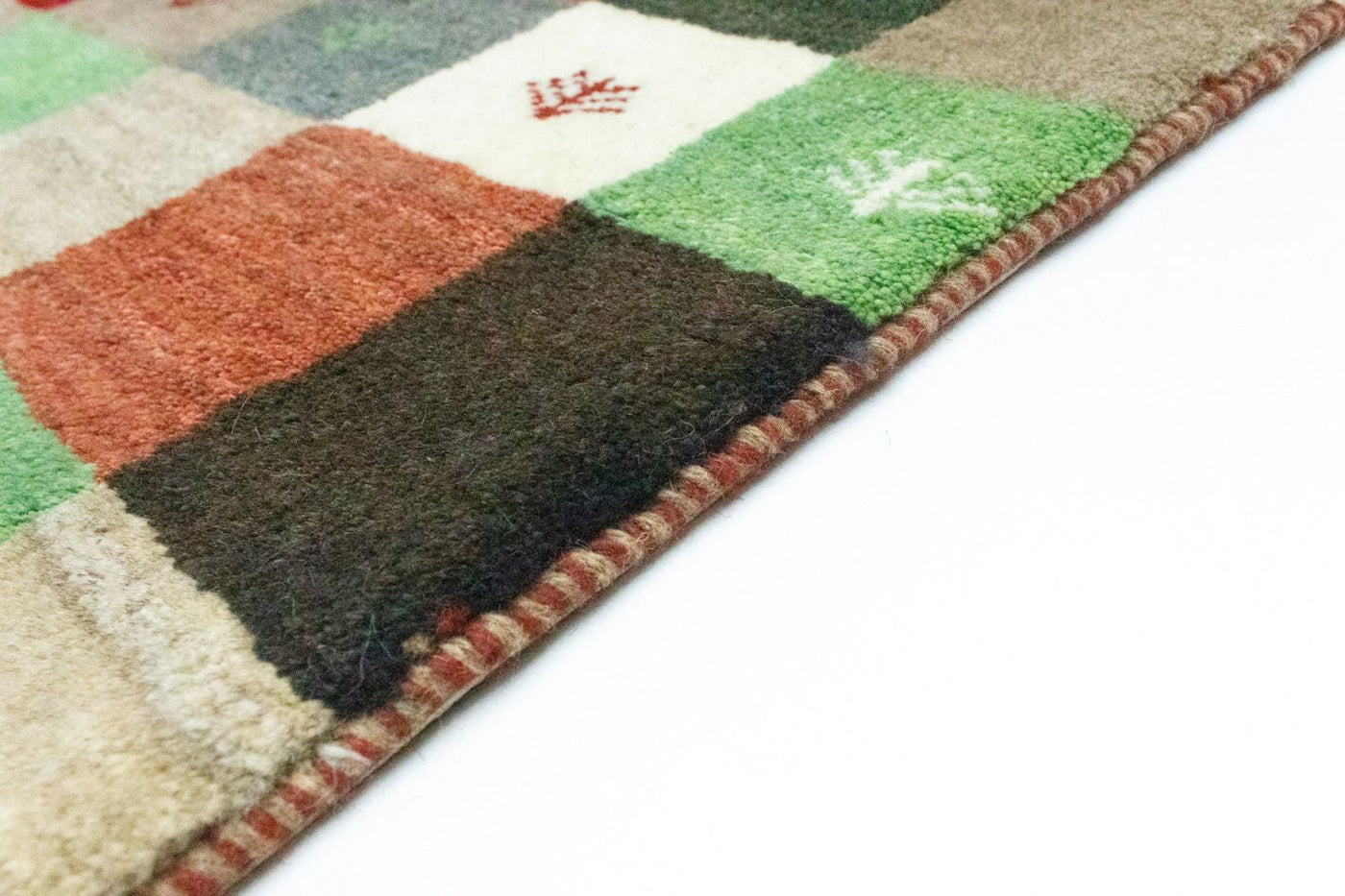 Gabbeh persa Tapete 134x100cm - Perserteppich Wollteppich
