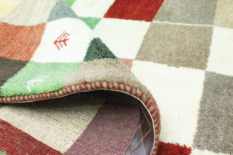Gabbeh persa Tapete 134x100cm - Perserteppich Wollteppich