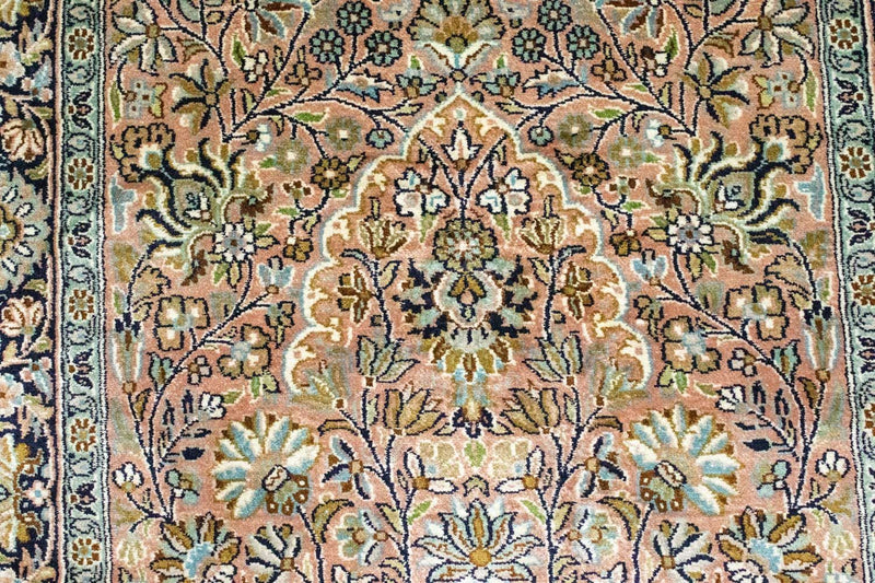 Seda da Caxemira Tapete 278x77cm - Tapete Oriental