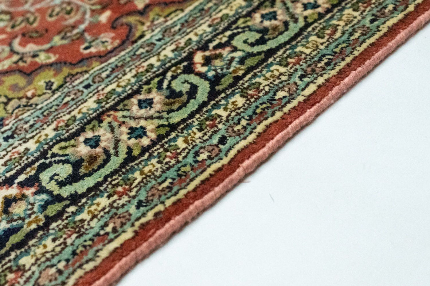 Seda da Caxemira Tapete 94x64cm - Tapete Oriental