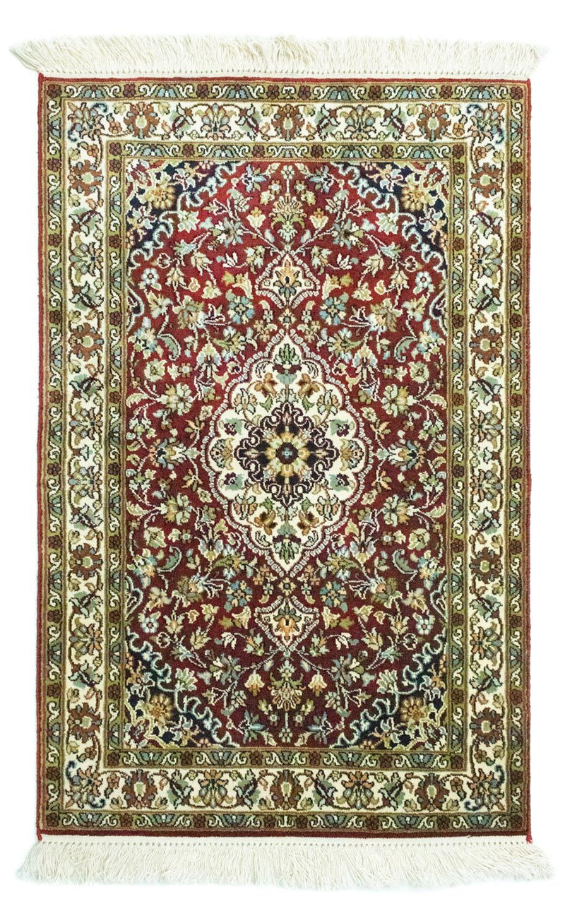 Seda da Caxemira Tapete 95x63cm - Tapete Oriental