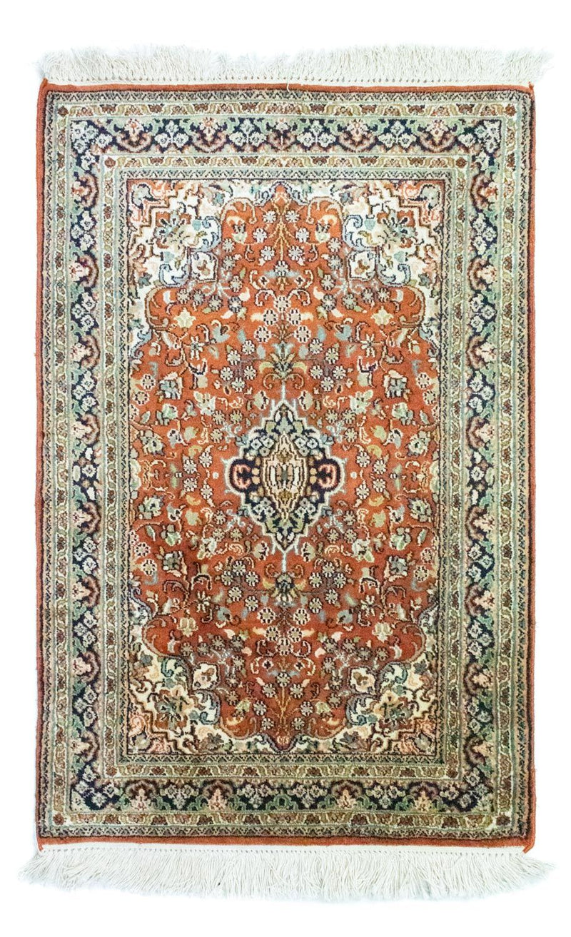 Seda da Caxemira Tapete 63x94cm - Tapete Oriental