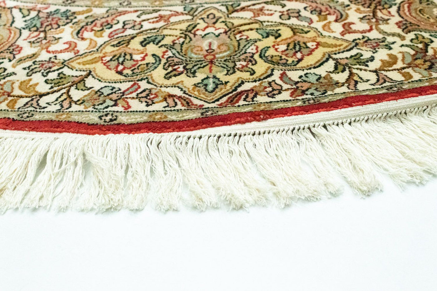 Seda da Caxemira Tapete 158x150cm - Tapete Oriental