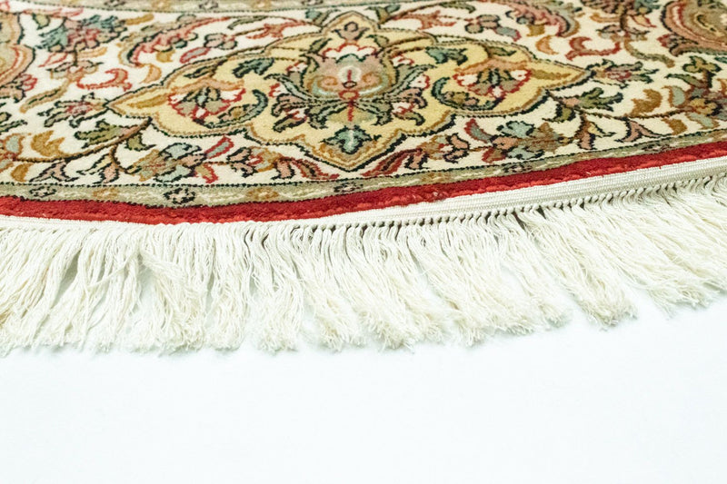 Seda da Caxemira Tapete 158x150cm - Tapete Oriental