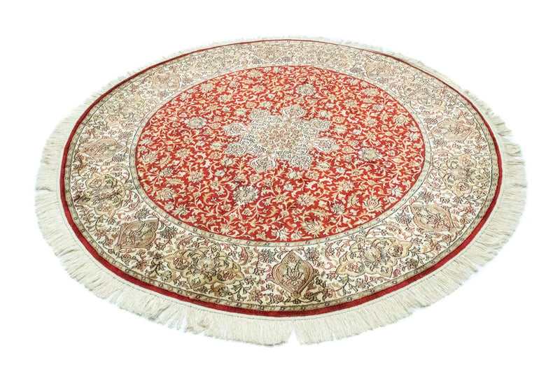 Seda da Caxemira Tapete 158x150cm - Tapete Oriental