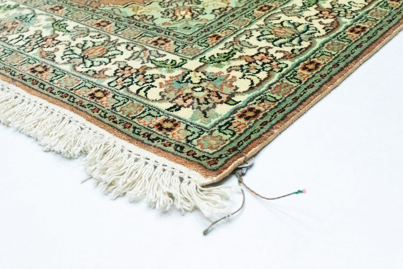 Seda da Caxemira Tapete 183x129cm - Tapete Oriental