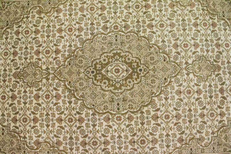 Tapete Persa - Bijar - 182 x 121 cm - bege