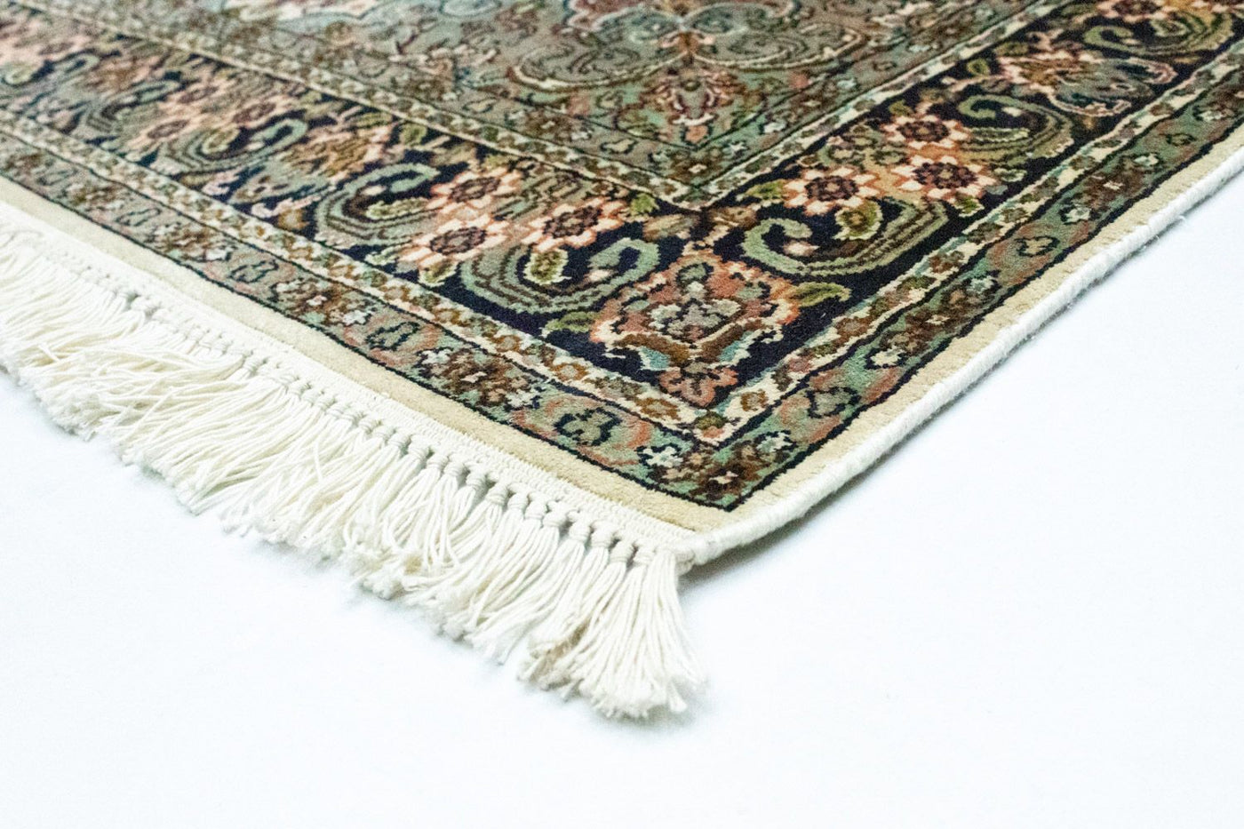 Seda da Caxemira Tapete 150x95cm - Tapete Oriental