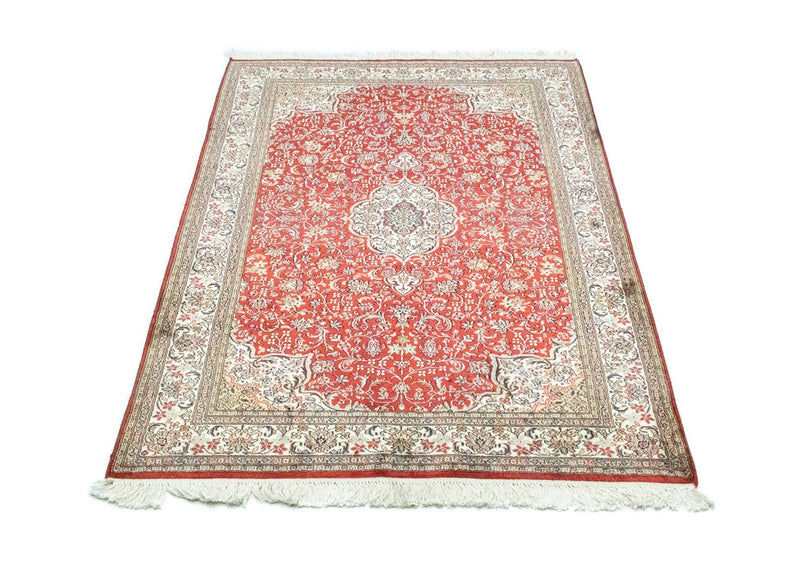 Seda da Caxemira Tapete 159x100cm - Tapete Oriental