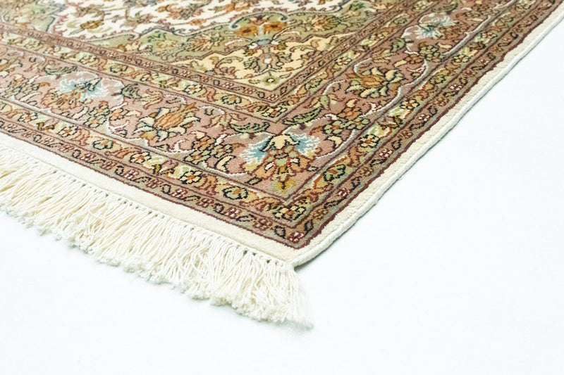 Seda da Caxemira Tapete 94x159cm - Tapete Oriental