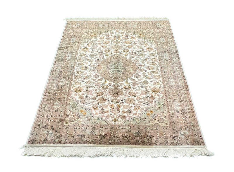 Seda da Caxemira Tapete 94x159cm - Tapete Oriental