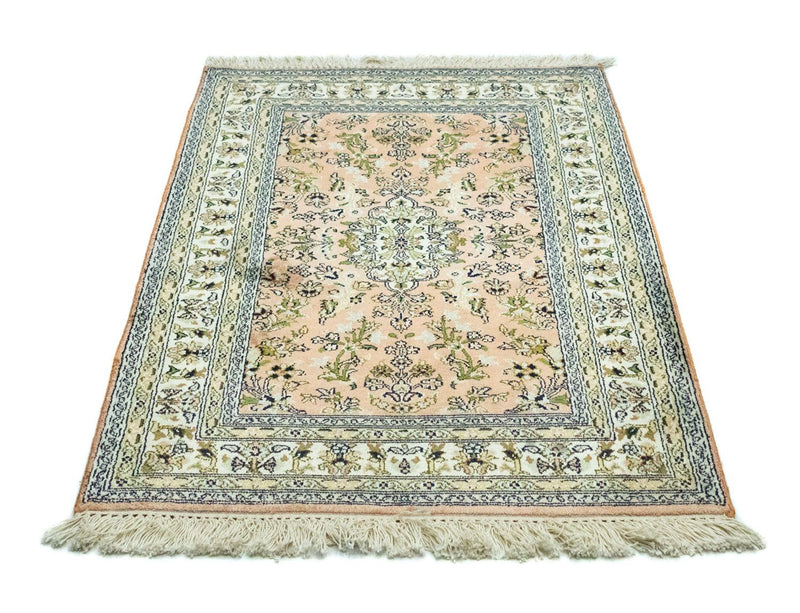 Seda da Caxemira Tapete 93x64cm - Tapete Oriental