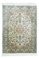 Seda da Caxemira Tapete 90x66cm - Tapete Oriental