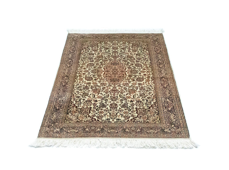 Seda da Caxemira Tapete 124x78cm - Tapete Oriental
