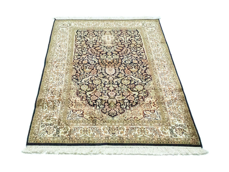 Seda da Caxemira Tapete 156x95cm - Tapete Oriental
