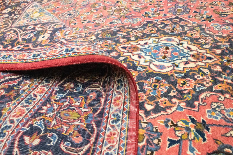 Tapete persa - Keshan - 224 x 139 cm - ferrugem