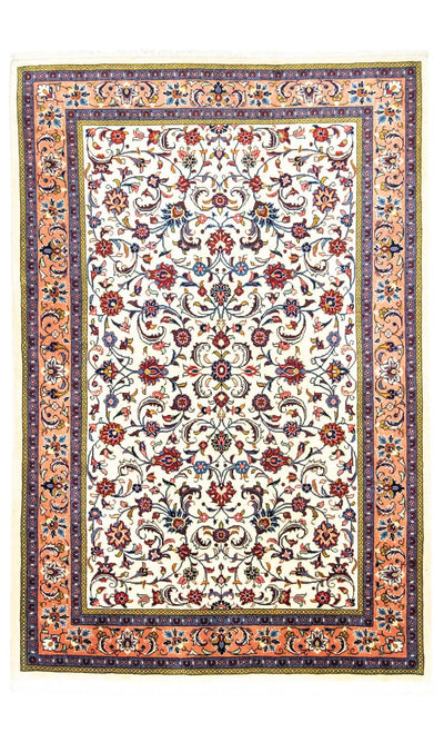 Sarouk Tapete 137x206cm - Tapete persa - bege