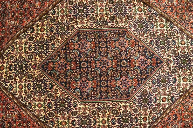 Tapete Persa - Bijar - 310 x 202 cm - vermelho