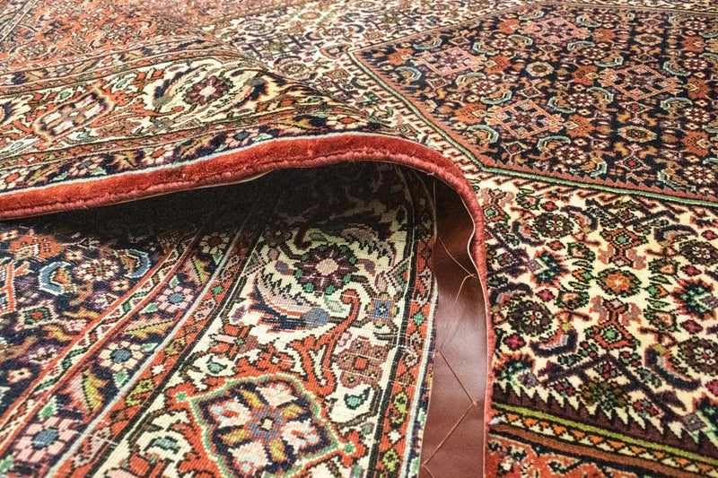 Tapete Persa - Bijar - 310 x 202 cm - vermelho