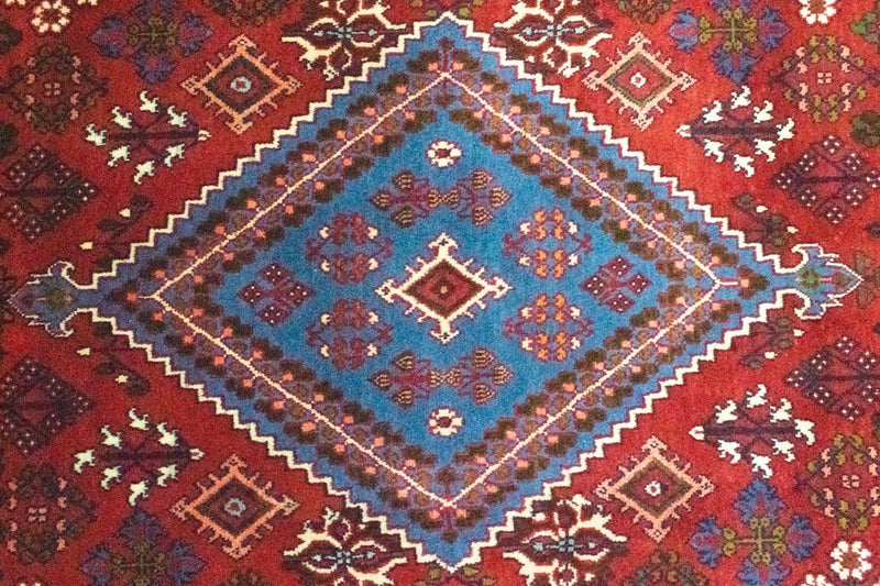Tapete Persa - Nomadic - 317 x 215 cm - vermelho