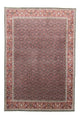 Tapete Persa - Bijar - 296 x 202 cm - azul escuro