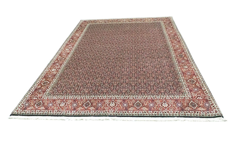 Tapete Persa - Bijar - 296 x 202 cm - azul escuro