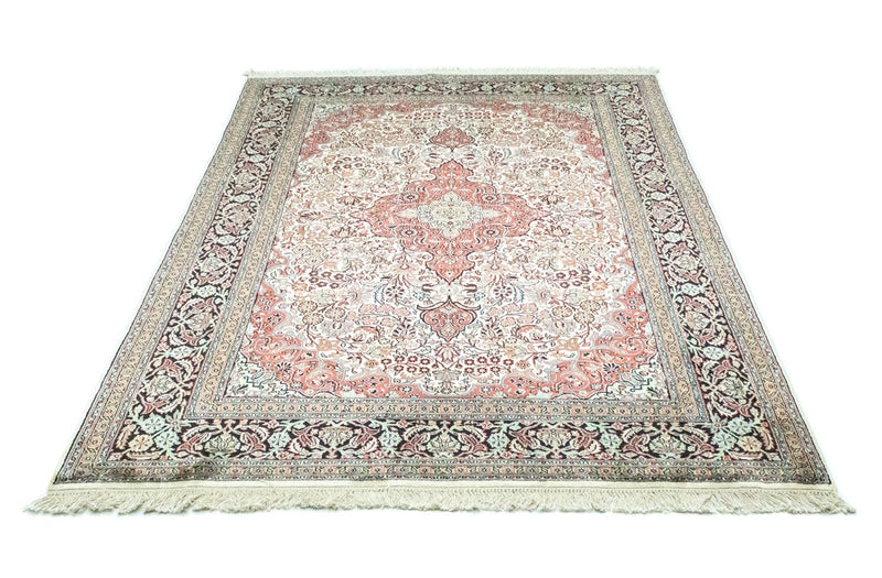 Seda da Caxemira Tapete 218x153cm - Tapete Oriental