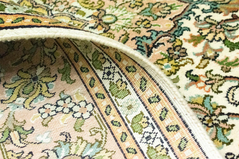 Seda da Caxemira Tapete 183x125cm - Tapete Oriental