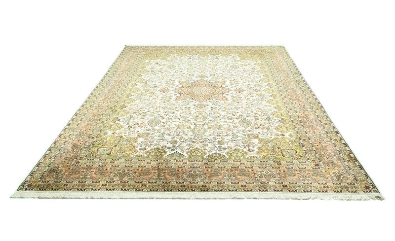 Seda da Caxemira Tapete 308x217cm - Tapete Oriental